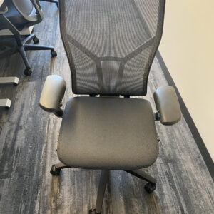 Allsteel Acuity ergonomic office chair with mesh back and adjustable arms for modern office workspace