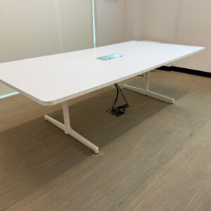 Steelcase Universal 4x8 conference table rectangular laminate meeting table