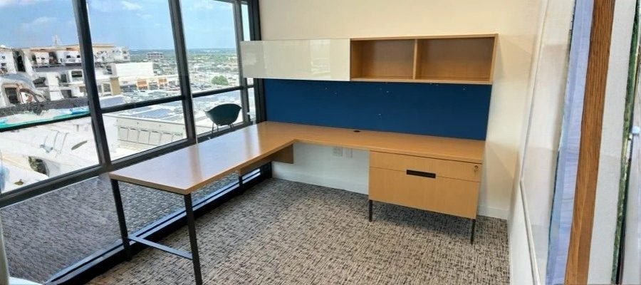 Computer desk and table